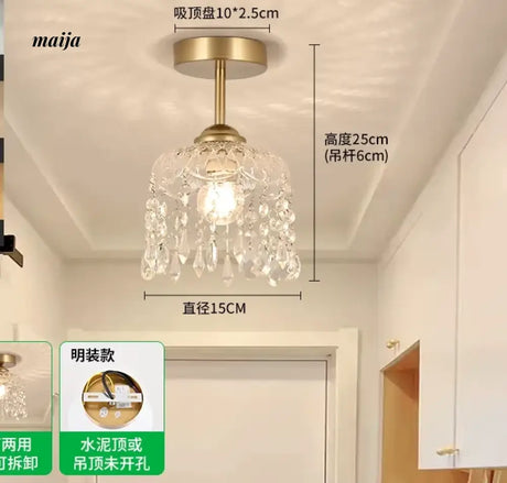 GVG Crystal Corridor Ceiling Light from GVG