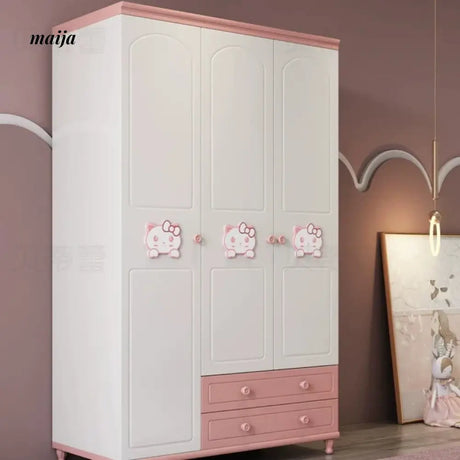 BETTYLEI Pink Kitty Children's Wardrobe from BETTYLEI