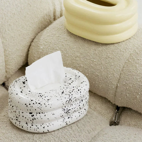LENYVASEN Elodie Silver Ceramic Storage System from LENYVASEN