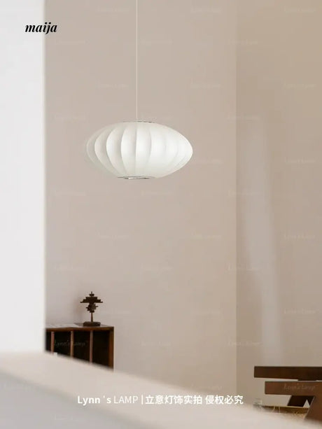 LYNN White Japanese Ceiling Lamp from Lynn's Lamp