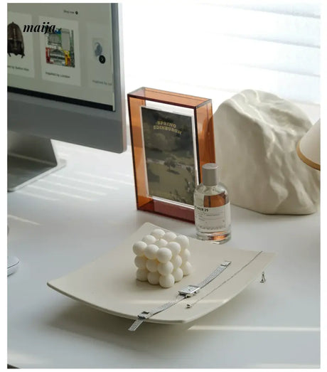 WENSHUO Nordic Square Candy Plate from WENSHUO