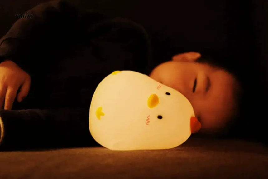 MUID Squeezy Baby Chicken Night Lamp from maija