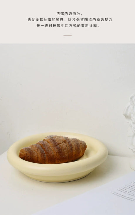 LENYVASEN Kai Bathroom Ceramic Storage Tray from LENYVASEN