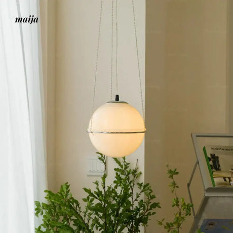 LYNN Bauhaus Glass Bedroom Pendant Lamp from Lynn's Lamp