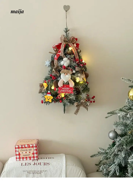 MELONGIRL Christmas Wreath Door Hanging from MELONGIRL