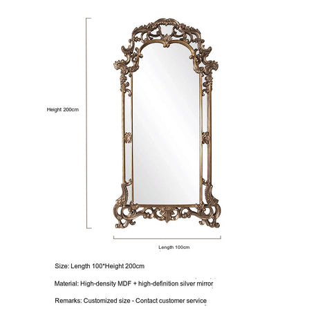 LANXESS Alhambra Vintage Chic Wall-Mounted Mirror from LANXESS