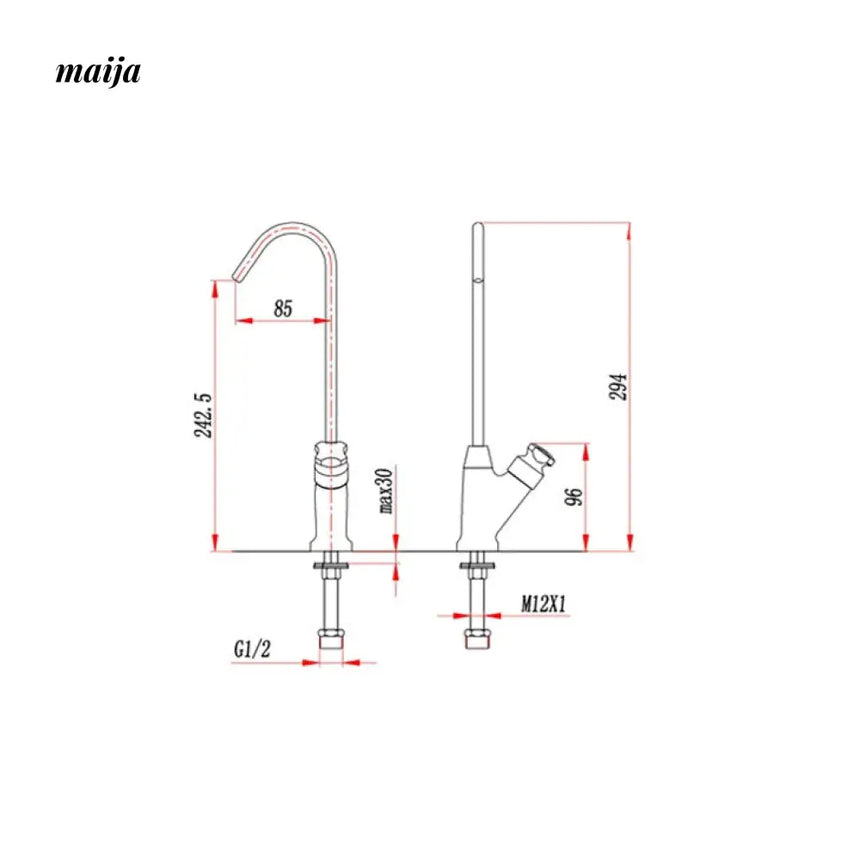 Morandi Macaron Faucet from maija