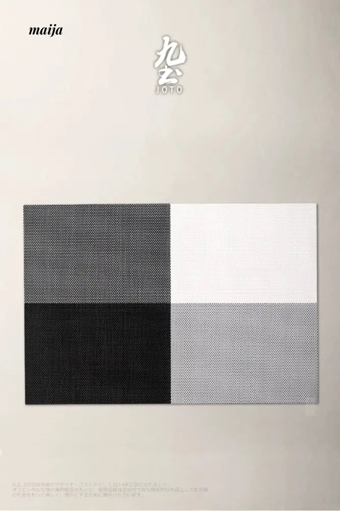 JOTO PVC Table Mat Anti Scald Waterproof Dinner Plate from JOTO