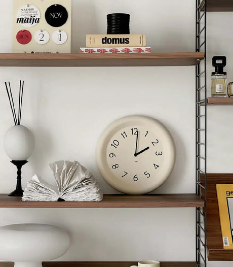 Chubby Ceramic Wall Clock from maija
