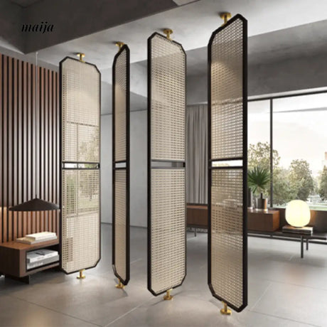 HARUNO Rachel Rattan Partition Wall from HARUNO
