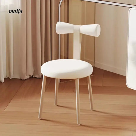 Bow Cream Dressing Chair from Kaiyashi