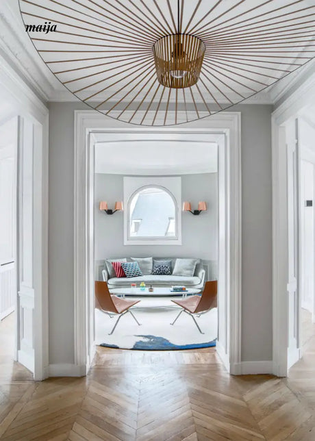 Replica Straw Hat Chandelier from maija