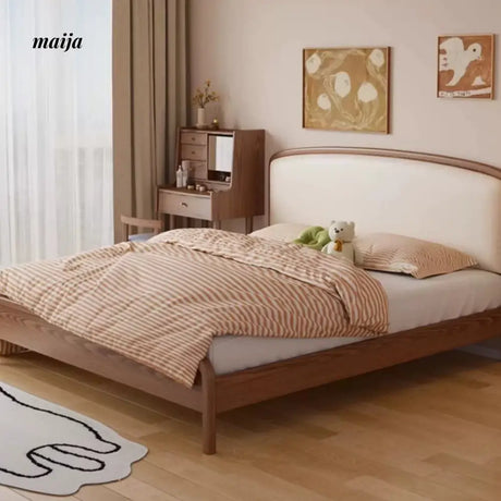 FUYUKI Jacksonville Solid Wood Bed from KENZAKI