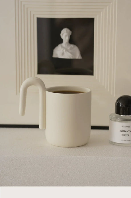 LENYVASEN Zara Nordic Ceramic Handle Cup from LENYVASEN