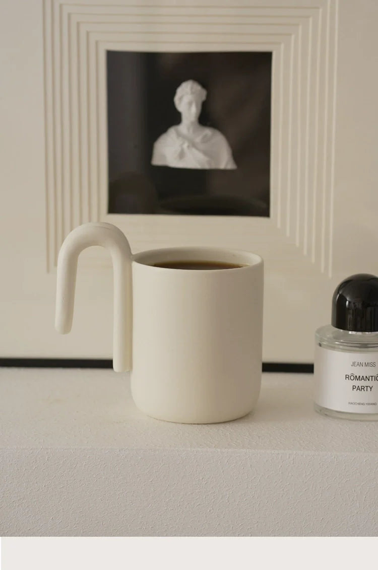 LENYVASEN Zara Nordic Ceramic Handle Cup from LENYVASEN