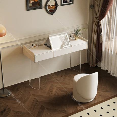 GEPH Henry Light Luxury Cream Makeup Table from GEPH