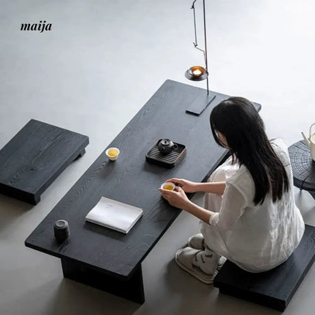 JUWU Oita Japanese Style Low Tea Table from maija