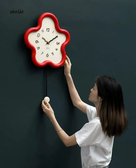Butter Star Clock from maija