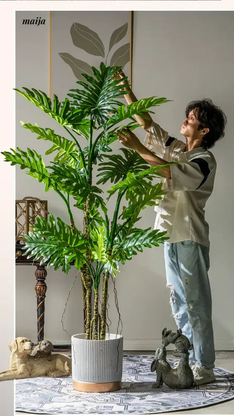 Artificial Spring Feather Plant from maija