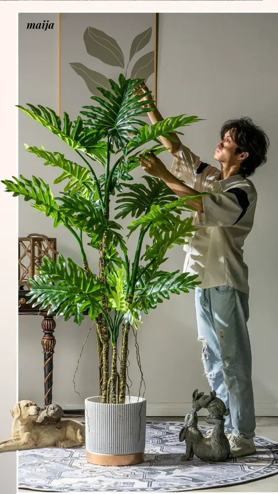 Artificial Spring Feather Plant from maija