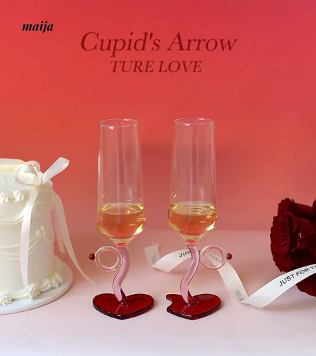 CLICK Cupid Champagne Goblet for Weddings or Gifts from CLICK
