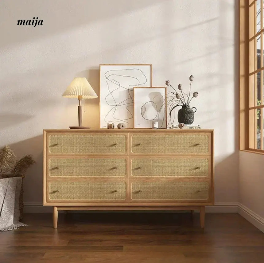 HARUNO Betty Rattan Drawer Cabinet from HARUNO