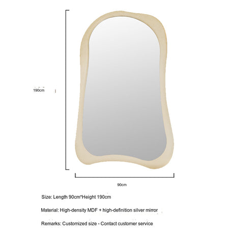 LANXESS Amélie Elegant Cream Full-Length Mirror Decor from LANXESS