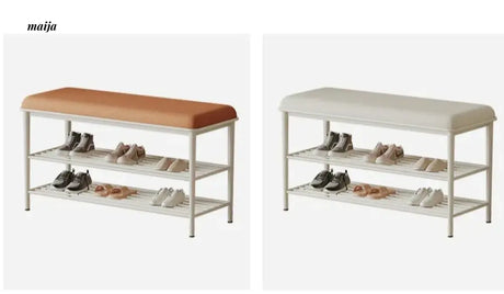 Shayla Cream Shoe Rack from Yeter