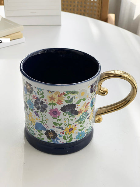 YASUKI Livia Elegant Floral Ceramic Cup from YASUKI