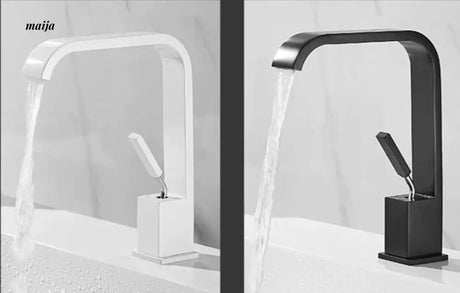 Monochrome European Waterfall Copper Faucet from Kaiyashi