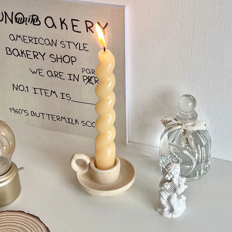 Sophia Ceramic Candle Holder from Vitality Corner