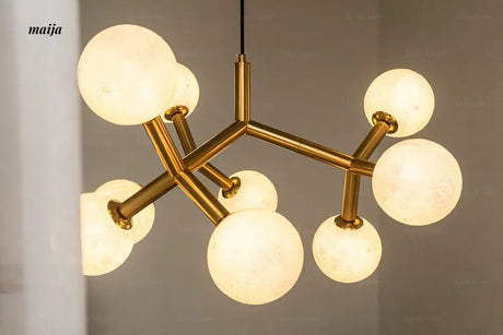 LYNN Moon Creative Ceiling Lamp from Lynn's Lamp