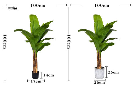 Artificial Large Leaf Banana Tree from maija