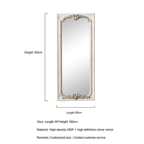 LANXESS Elowen Vintage Chic Wall Decors Antique Bathroom Mirror from LANXESS