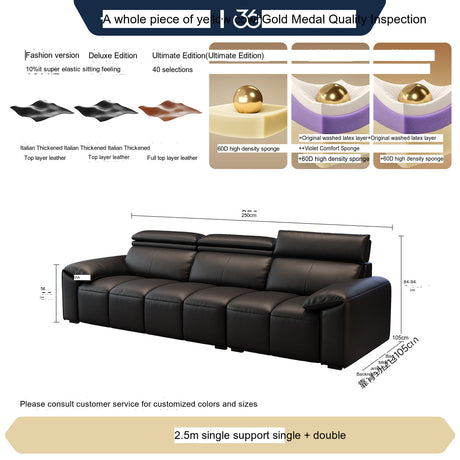 FASATI Oliver Sleek Modern Minimalistic Sofa from FASATI