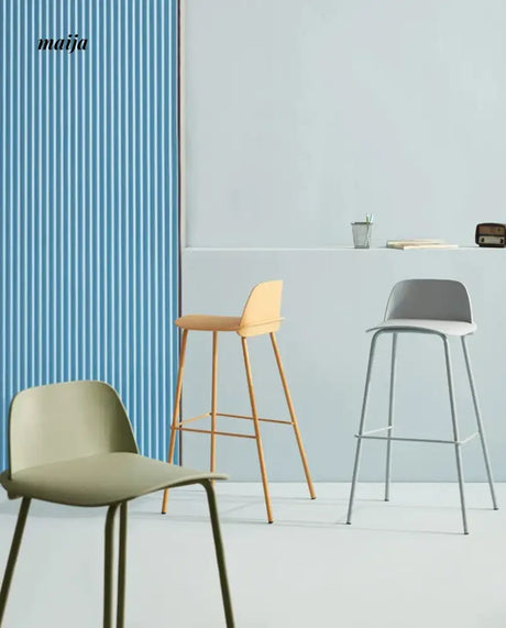 (Set of 2) Evie Pastel Bar Stool from maija