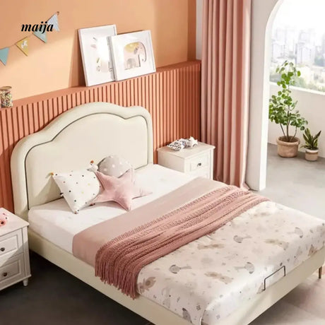 LINSYKIDS Angelica Soft Headrest Children's Bed from LINSY KIDS