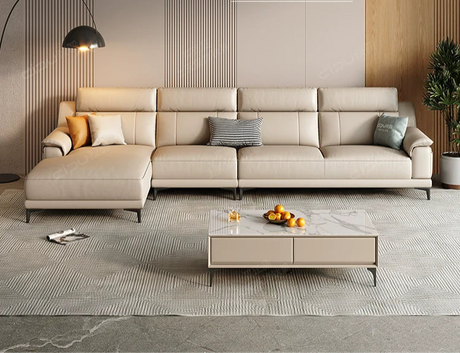 DIPU Emilia Retro Italian Leather Sofa from DIPU