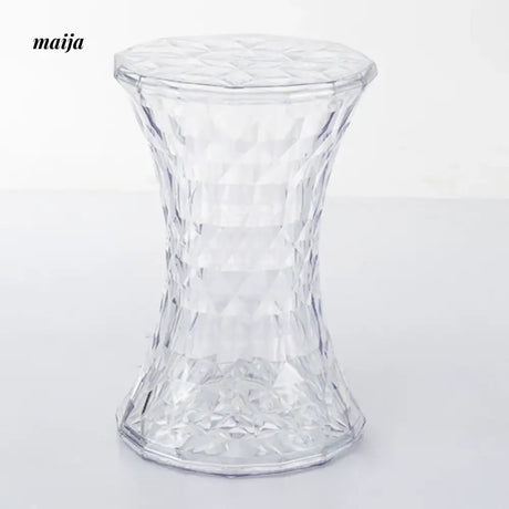 MIKA Transparent Acrylic Crystal Stool from MIKA