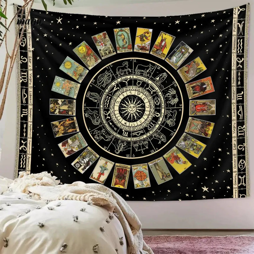 ZHANG MEIMEI Boho City Style Tapestry from ZHANG MEIMEI