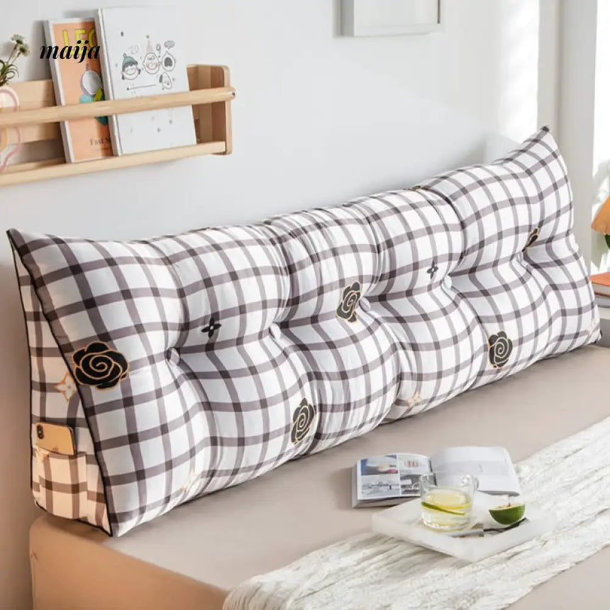 MAN YUE HOME Cooling Silk Bedside Pillow for Tatami in Summer from MAN YUE HOME