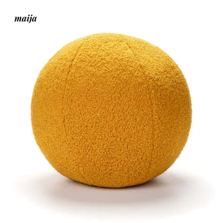 MISTYWOOD White Plush Triangle Sofa Pillow from MISTYWOOD