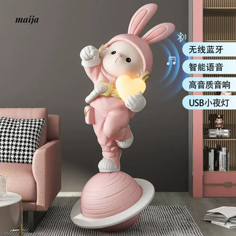 YUNCAN Leo Rabbit Floor Light Ornament from YUNCAN