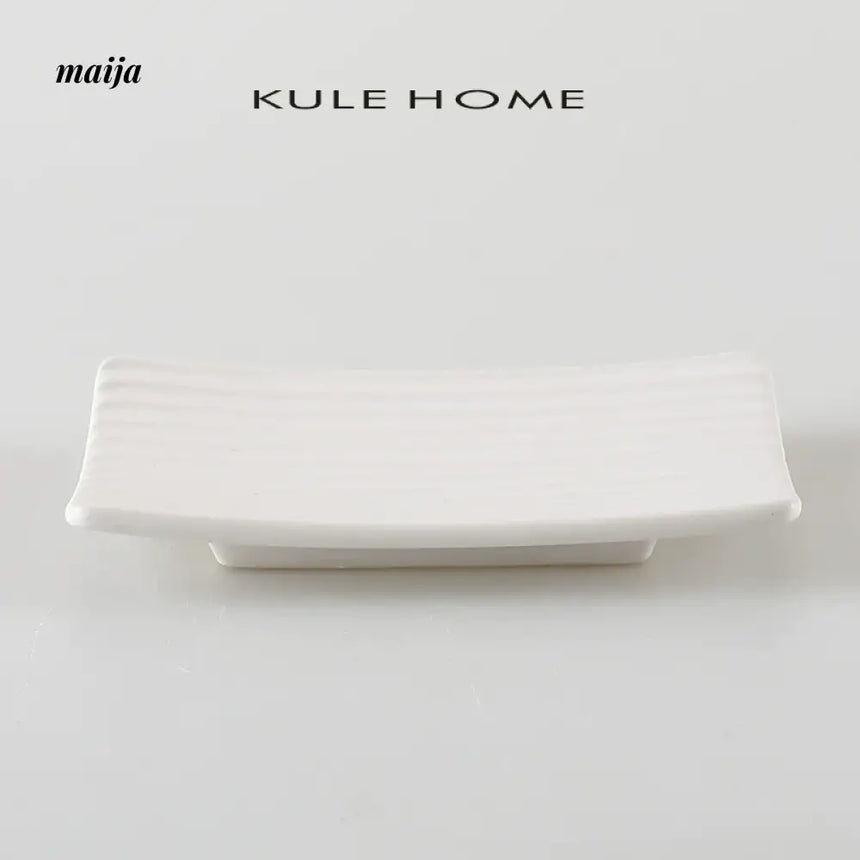 KULE HOME Ceramic Soap Holder Bath Soap Dish from KULE HOME