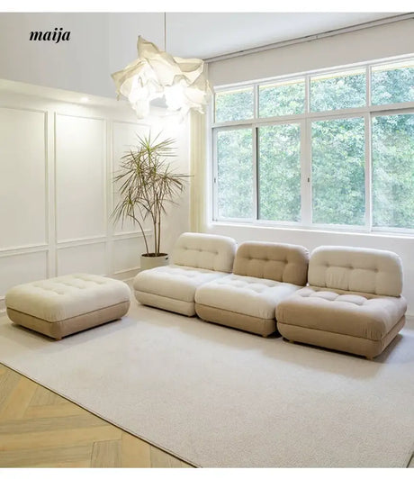 YAN JIAN Creative Wabi-Sabi Module Sofa in Light Luxury Style from YAN JIAN