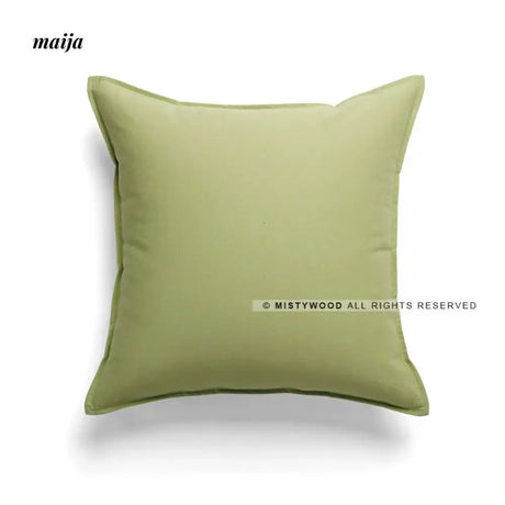 MISTYWOOD Cotton Canvas Pillow for Bedroom from MISTYWOOD