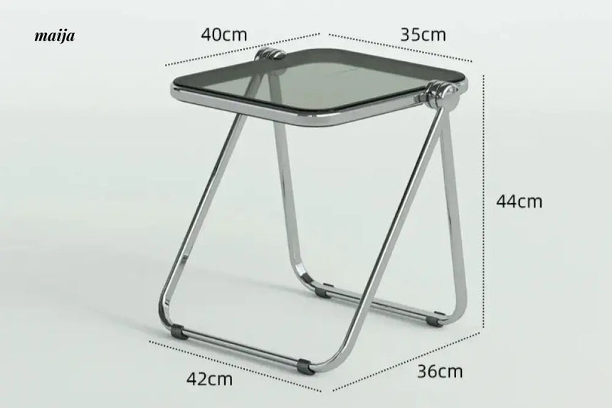 PUMPKIN BOX Foldable Acrylic Coffee Table from PUMPKIN BOX