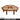 19 DREAM SPACE Rattan Tea Table from 19 DREAM SPACE