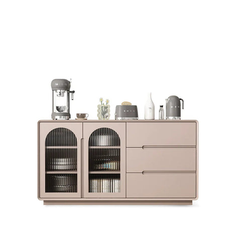 LINYUE Orion Italian Solid Wood Wine & Tea Storage Cabinet from LINYUE