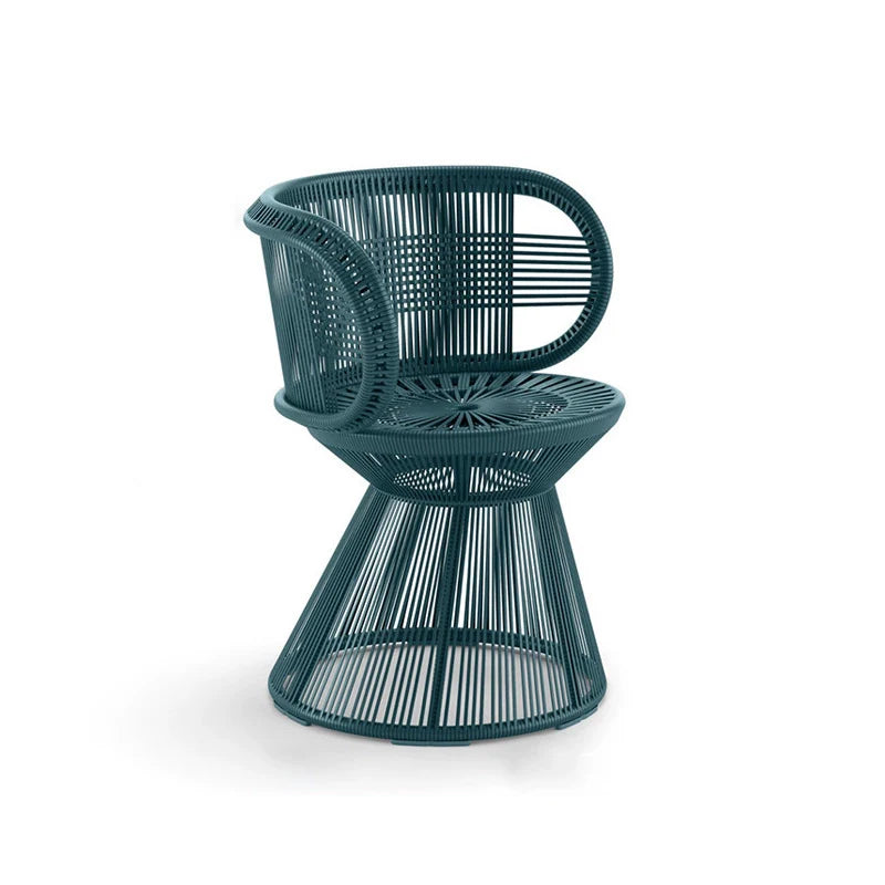 MOJIA Elise Rattan Outdoor Lounge Chair for Stylish Balconies from MOJIA